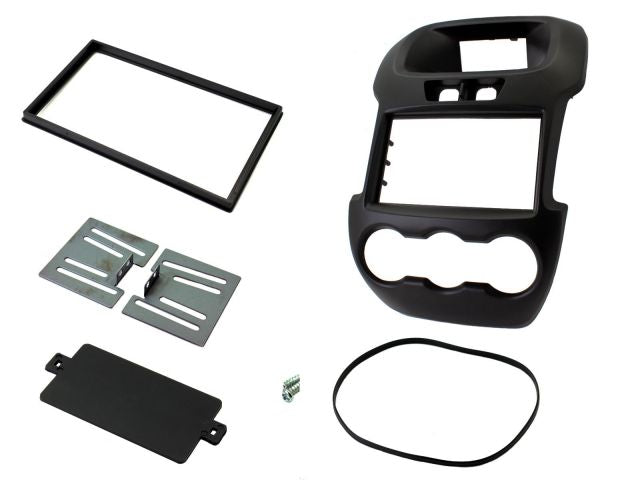 Connects2 CT23FD34 - Ford Ranger 2012> Double Din Black Fascia Adaptor