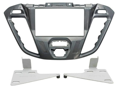 Connects2 CT23FD39 - Ford Transit-Custom Double Din Piano Black Fascia Kit