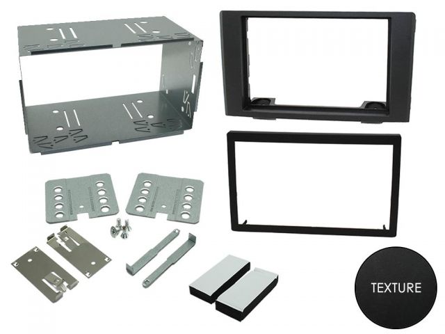 Connects2 CT23IV01 - Iveco Daily 2007-2014 Black Double Din Fascia Kit