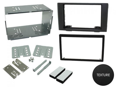 Connects2 CT23IV01 - Iveco Daily 2007-2014 Black Double Din Fascia Kit