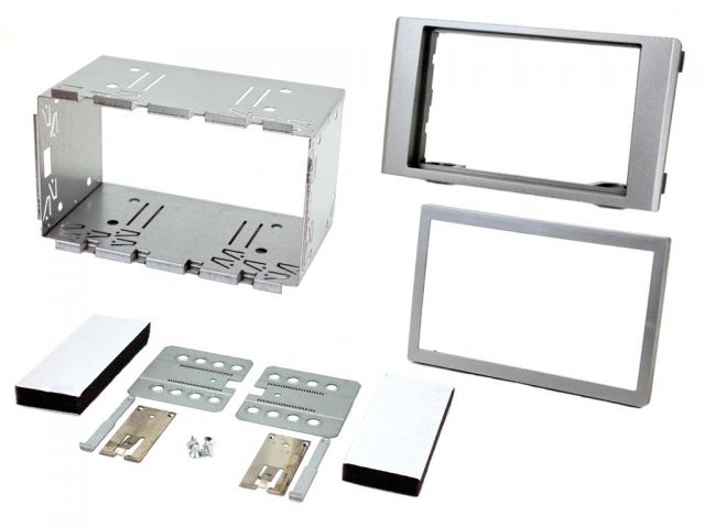 Connects2 CT23IV02 - Iveco Daily 2007-2014 Silver Double Din Fascia Kit
