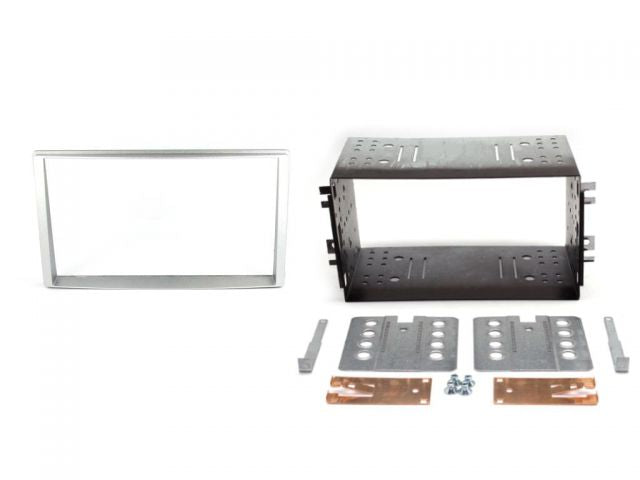 Connects2 CT23KI15 - Kia Sportage 2008-2010 Silver Double Din Fascia Kit