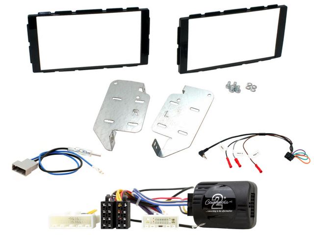 Connects2 CTKNS14 Nissan Juke F15 2014-2019 Complete Double Din Stereo Fitting Kit