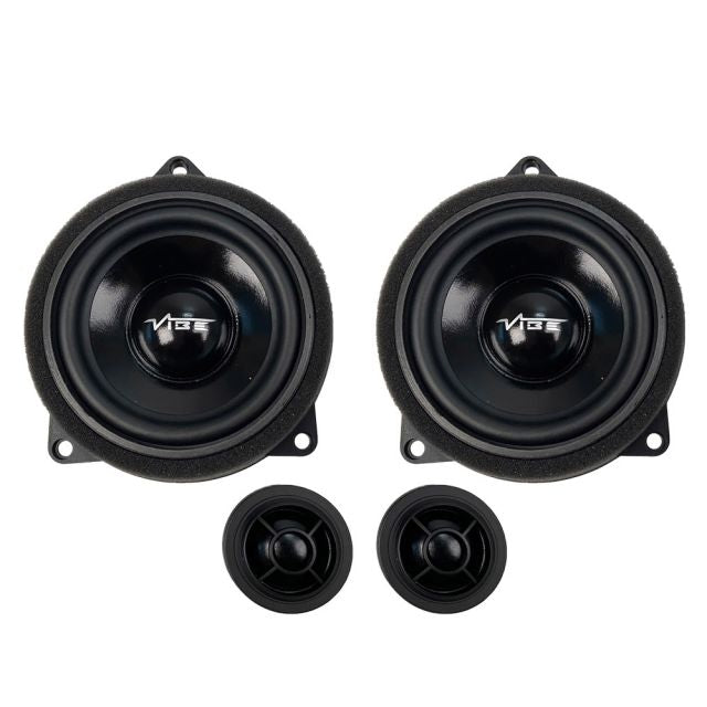 Vibe OPTISOUNDBMW4X-V0 - BMW 4”  2 Way Component Speaker Upgrade