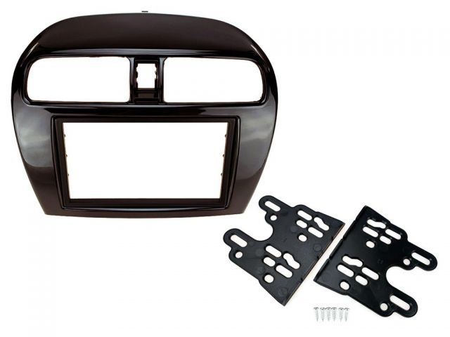 Connects2 CT23MT15 Mitsubishi Mirage 2012> Double Din Fascia Adaptor