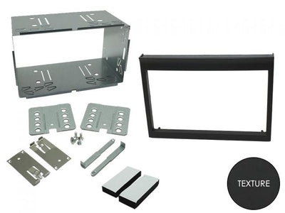 ACV 381323-02 Porsche 911 996 Boxter 986 Black Double Din Fascia Adaptor