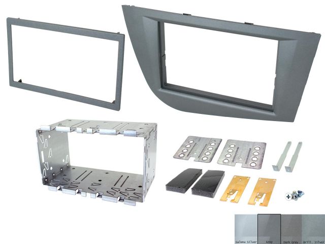 Connects2 CT23ST20 Seat Leon 2005-2012 Double Din Fascia Adaptor Kit