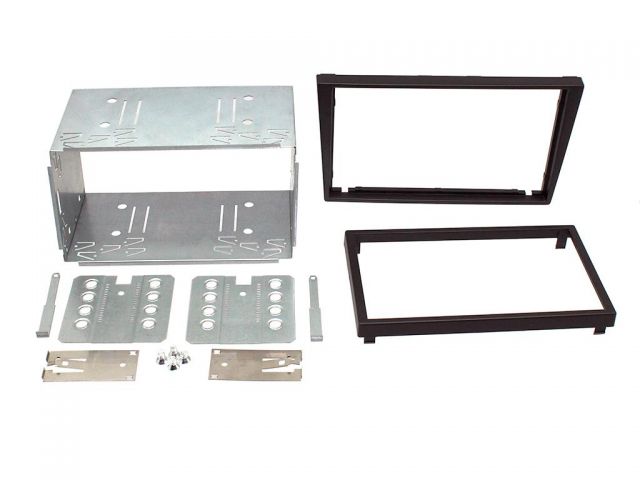 Connects2 CT23VX01 Vauxhall Double Din Black Fascia Adaptor Kit