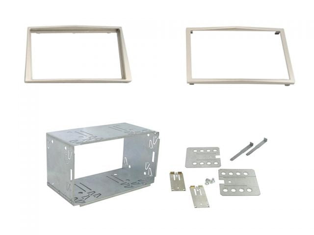 Connects2 CT23VX06 Vauxhall Double Din Satin Stone Fascia Adaptor Kit