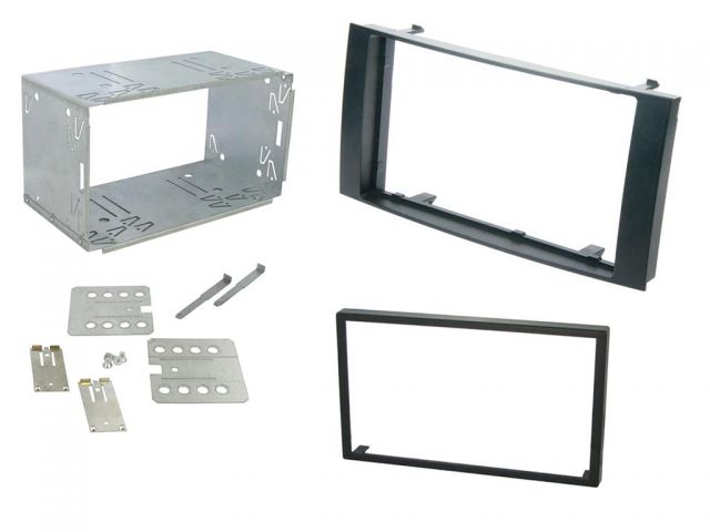 Connects2 CT23VW04 VW Touareg Multivan Double Din Stereo Fascia Adaptor Kit