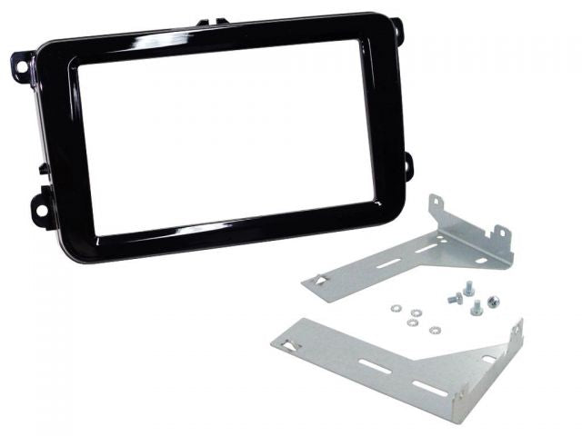 Connects2 CT24VW20 VW Models 2005> Double Din Piano Black Stereo Fascia Adaptor