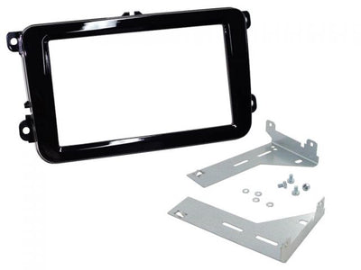Connects2 CT24VW20 VW Models 2005> Double Din Piano Black Stereo Fascia Adaptor