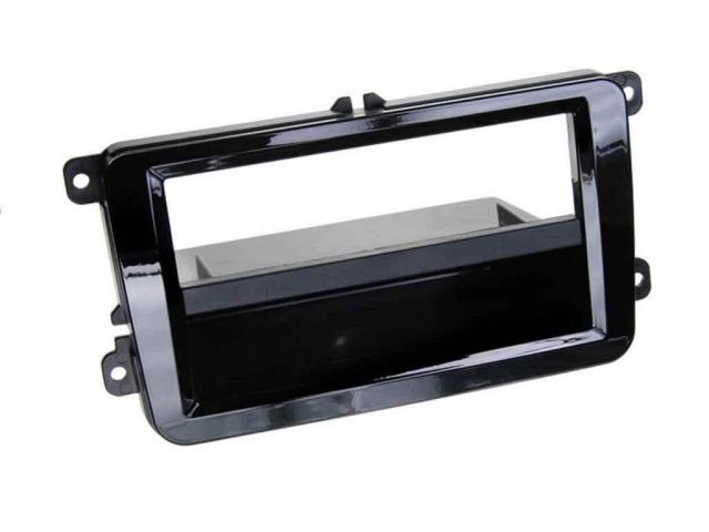 Connects2 CT24VW17 - VW Models 2005> Single Din Piano Black Stereo Fascia Adaptor