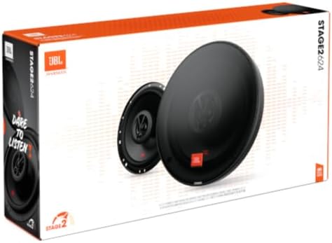 JBL STAGE2 624 - 6.5" 2-Way Coaxial Speakers 480W Total Power