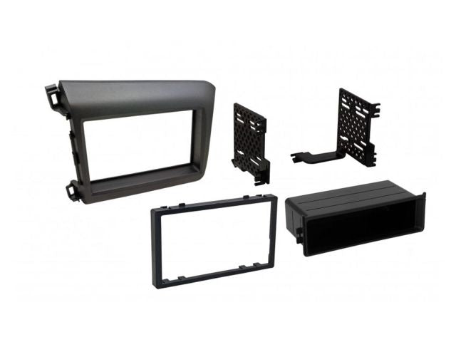 Connects2 CT24HD18 - Honda Civic 2012-2015 Double/Single Din Fascia Adapto