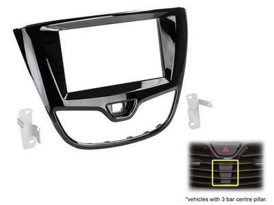 Connects2 CT23VX54 - Vauxhall Viva 2015> Double Din Fascia Adaptor