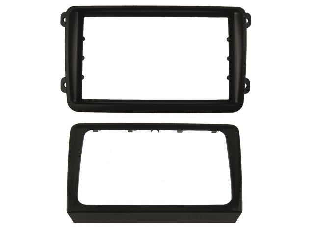 Connects2 CT23VW31 - VW Bora 2013> Double Din Gloss Black Stereo Fascia Adaptor