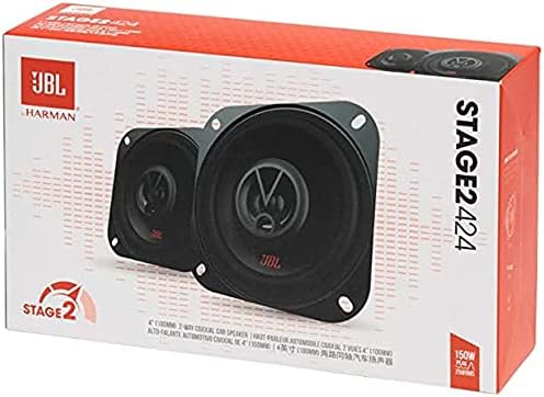 JBL STAGE2 424 - 4 inch 2-Way Coaxial Speaker 300W Total Power