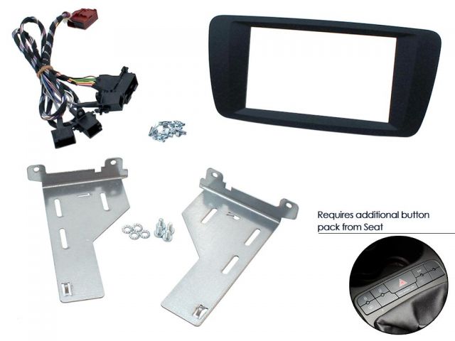 Connects2 CT23ST25 Seat Ibiza 2008> Double Din Fascia Adaptor
