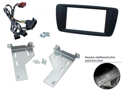 Connects2 CT23ST25 Seat Ibiza 2008> Double Din Fascia Adaptor