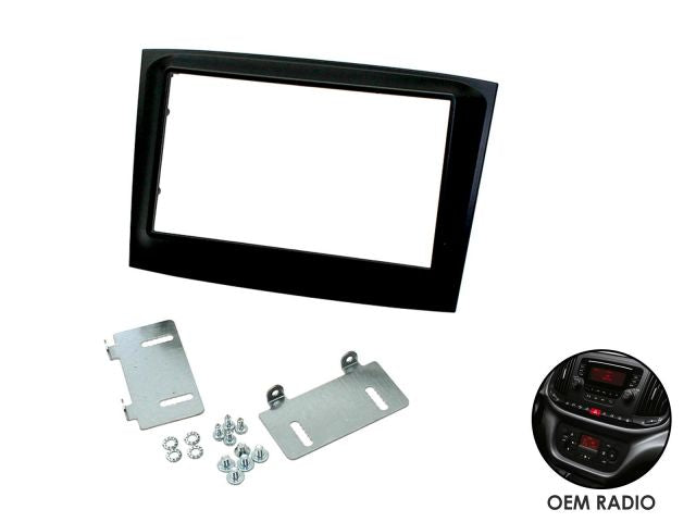 Connects2 CT23FT23 - Fiat Doblo 2015> Double Din Fascia Adaptor