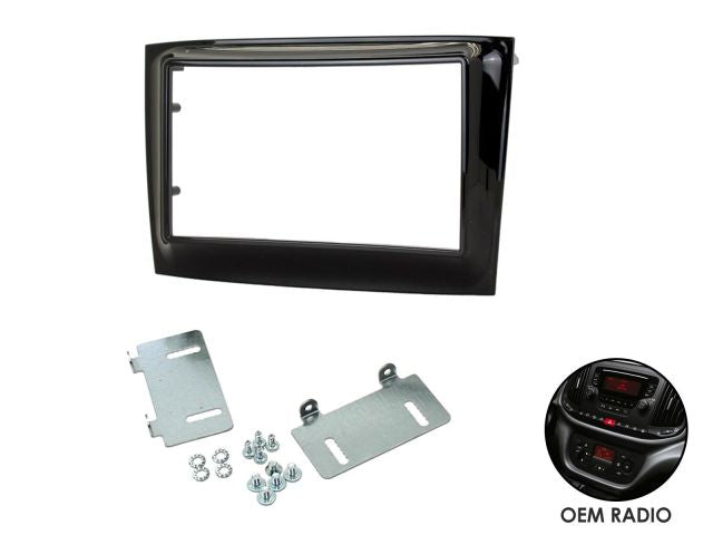Connects2 CT23FT24 - Fiat Doblo 2015> Double Din Fascia Adaptor