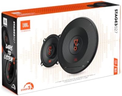 JBL STAGE3 527 - 5.25" 2-Way Coaxial Speakers 400W Total Power