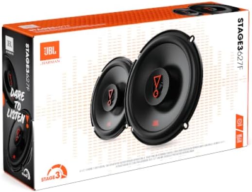 JBL STAGE3 627 - 6.5" 2-Way Coaxial Speakers 450W Total Power