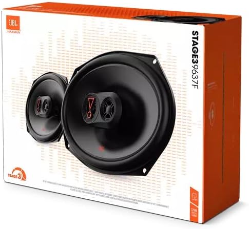 JBL STAGE3 9637 - 6"x9" 3-Way Coaxial Speakers 750W Total Power