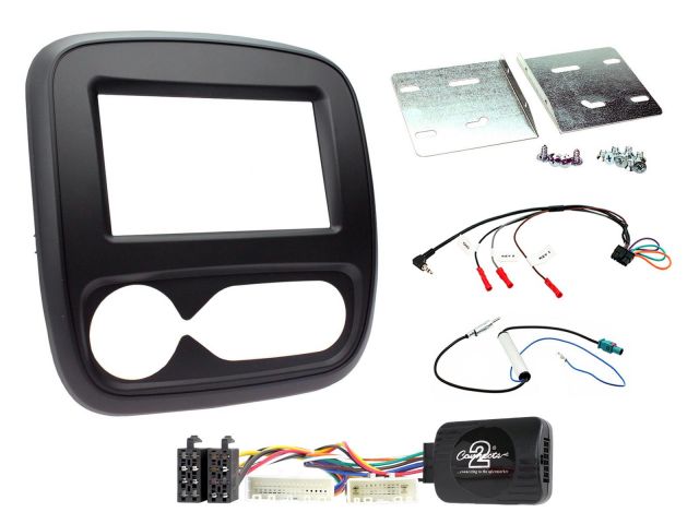 Connects2 Vauxhall Vivaro 2014> Complete Double Din Stereo Fitting Kit