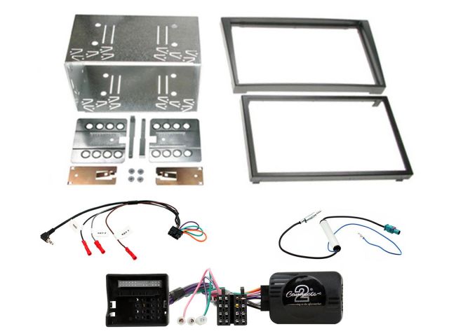 Connects2 Vauxhall Corsa C/D Vectra Meriva Complete Double Din Fitting Kit