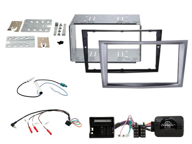 Connects2 Vauxhall Astra H Corsa D Complete Double Din Stereo Fitting Kit