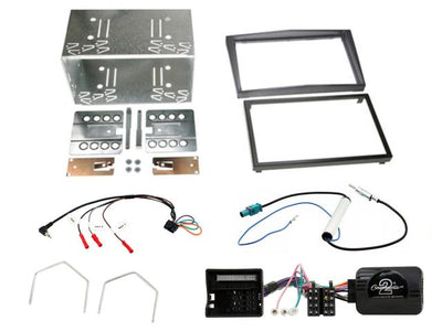 Connects2 Vauxhall Astra H Corsa D Zafira B Complete Double Din Stereo Fitting Kit