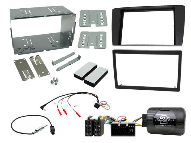 Connects2 CTKJG01 Jaguar S X Type 2002-2008 Complete Double Din Stereo Fitting Kit