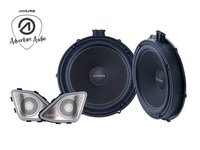Alpine SPC-108T6 - 8" 2-Way Component Speaker for VW Transporter T6