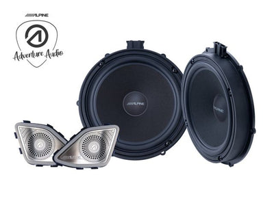 Alpine SPC-108T6 - 8" 2-Way Component Speaker for VW Transporter T6