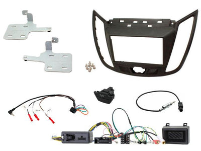 Connects2 CTKFD34C - Ford C-Max 2010-2019 Complete Double Din Stereo Fitting Kit