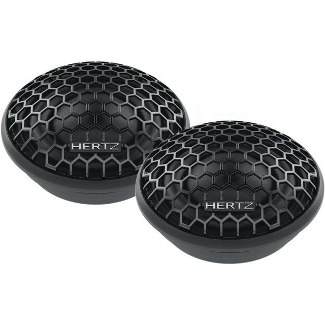 Hertz Cento C26 -  1" 26mm Car Tweeters Dash Door Tweeters 120 Watt