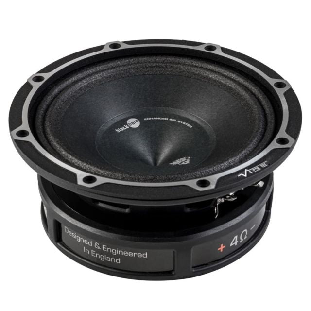 Vibe BlackDeath 8" High Power Mid Range Car Speaker 675W Max