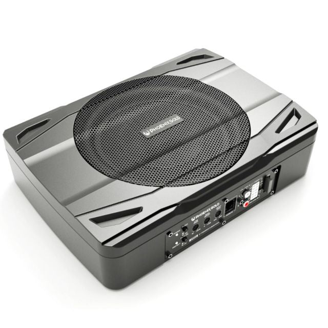 Phoenix Gold Z880 Underseat Active 8" Subwoofer with Built in Amplifier