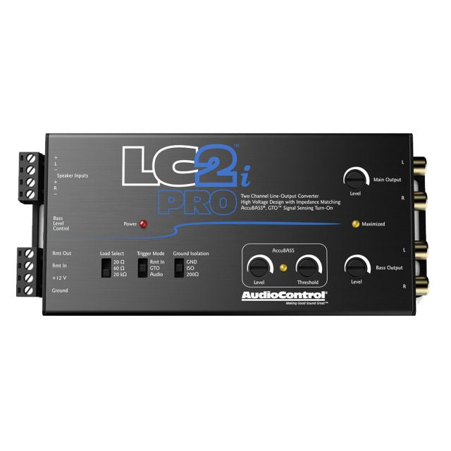 AudioControl LC2i PRO - 2 Channel Line Output Convertor + AccuBass