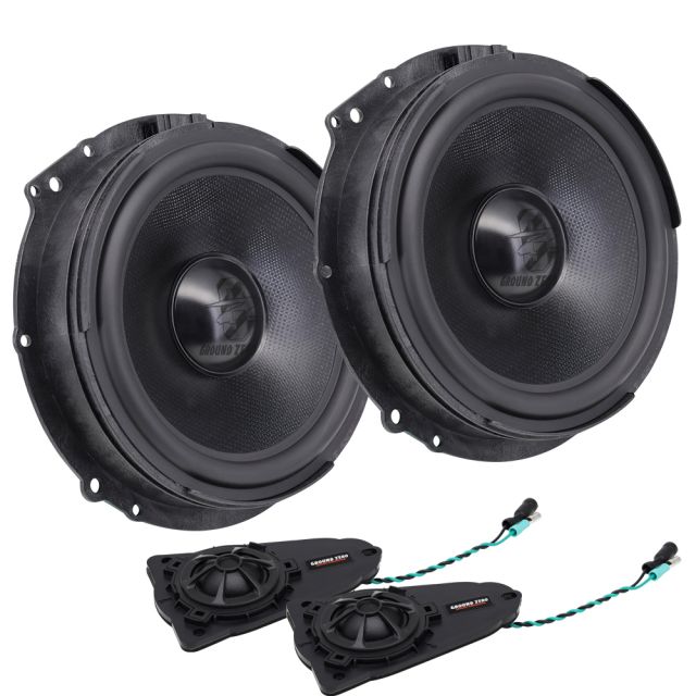 Ground Zero  GZCS 200.2VW-T5/T6 - 8" 2-Way VW Replacement Speakers