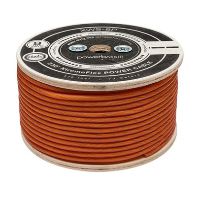 Powerbass XWS-8P - 8 AWG Power Wire Per Metre - 100% OFC Wire