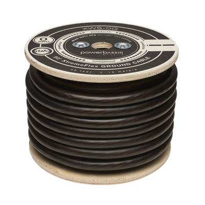 Powerbass XWS-0G - 0 AWG Ground Wire Per Meter - 100% OFC Cable