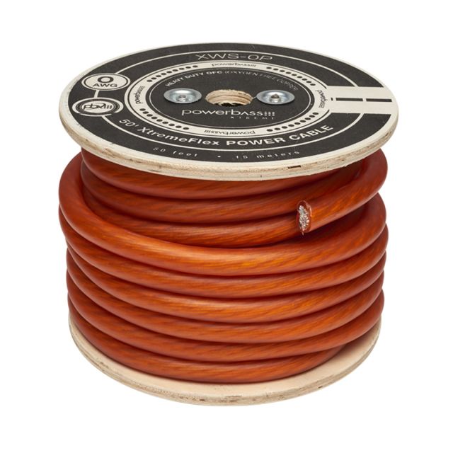 Powerbass XWS-0P - 0 AWG Power Wire Per Meter - 100% OFC Cable