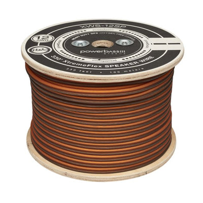Powerbass XWS-12SP - 12 AWG Speaker Wire Per Meter - 100% OFC Wire