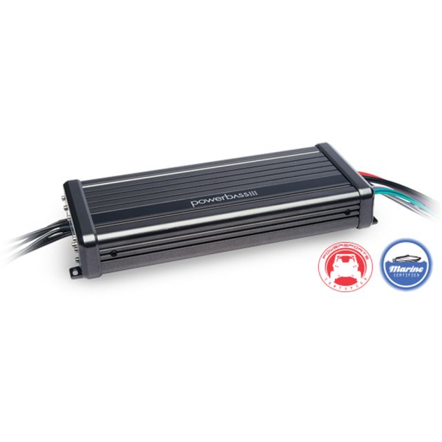 Powerbass XL-4255MX - 4 Channel Water Resistant Sealed Amplifier 2000 Watt