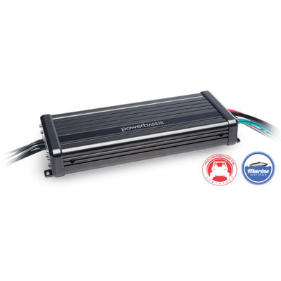 Powerbass XL-4255MX - 4 Channel Water Resistant Sealed Amplifier 2000 Watt
