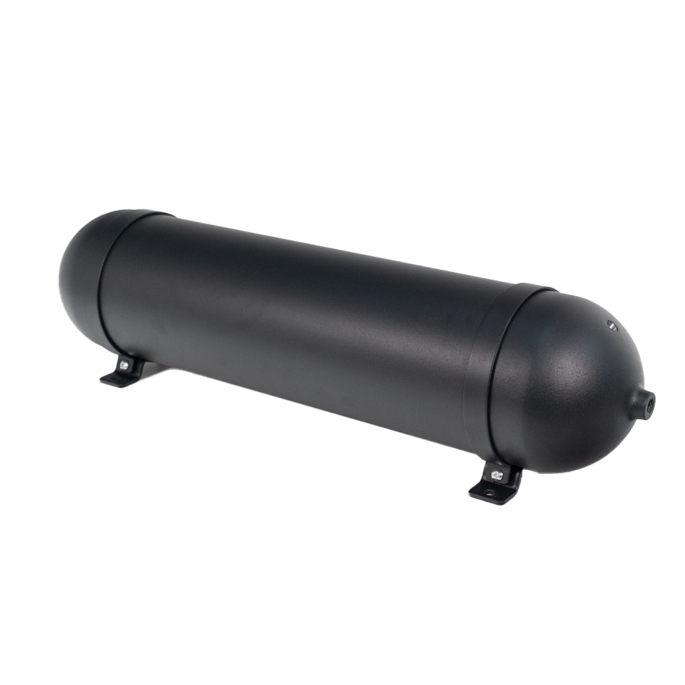 4 Gallon Black Seamless Tank By CompressAir