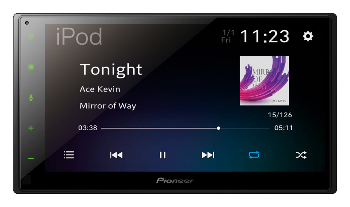 Pioneer SPH-DA150BT - 6.8 Inch Touchscreen CarPlay & Android Auto Bluetooth Stereo